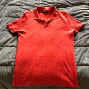 Zara Man Ribbed Polo